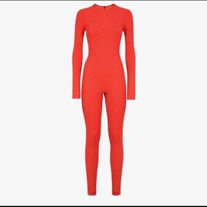 FENDI SKIMS CREW NECK ONESIE